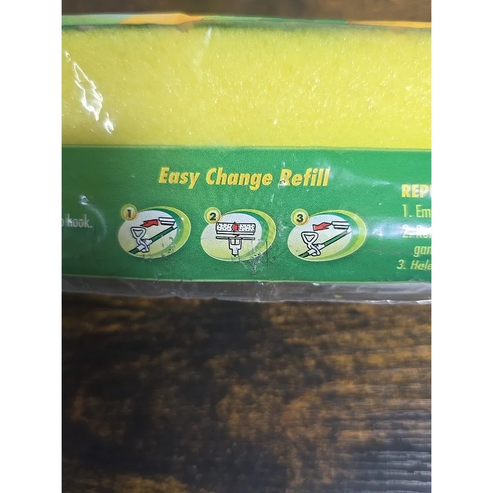 Libman Nitty Gritty Roller Mop Refill Tear Resistant - New Lot Of 2